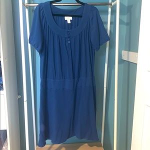 Navy cotton dress